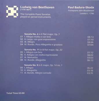9CD/Set di cofanetti Ludwig van Beethoven: The Complete Piano Sonatas Played On Period Instruments