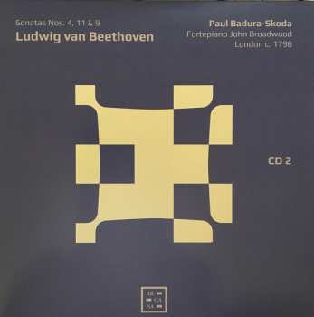 9CD/Set di cofanetti Ludwig van Beethoven: The Complete Piano Sonatas Played On Period Instruments