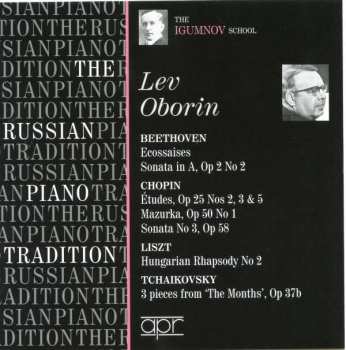 CD Ludwig van Beethoven: Lev Oborin,klavier