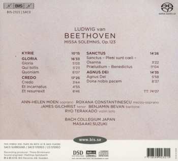 SACD Ludwig van Beethoven: Missa Solemnis