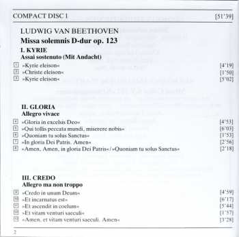 2CD Ludwig van Beethoven: Missa Solemnis / Coronation Mass 