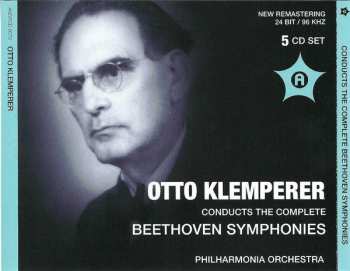 5CD/Set di cofanetti Ludwig van Beethoven: Otto Klemperer Conducts the Complete Beethoven Symphonies