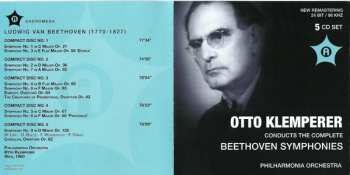 5CD/Set di cofanetti Ludwig van Beethoven: Otto Klemperer Conducts the Complete Beethoven Symphonies