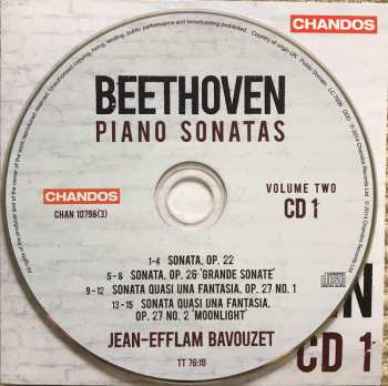 3CD Ludwig van Beethoven: Piano Sonatas 2