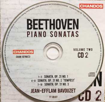 3CD Ludwig van Beethoven: Piano Sonatas 2