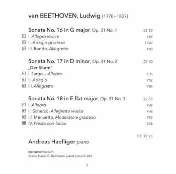 SACD Ludwig van Beethoven: Piano Sonatas, Op. 31
