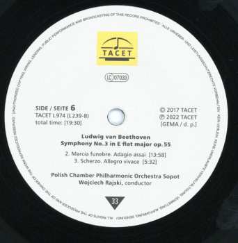 9LP/Set di cofanetti Ludwig van Beethoven: TACET's Beethoven Symphonies (Symphonies Nos. 1-9 Complete Edition) LTD | NUM