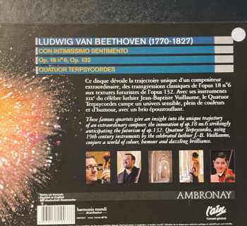 CD Ludwig van Beethoven: Con Intimissimo Sentimento