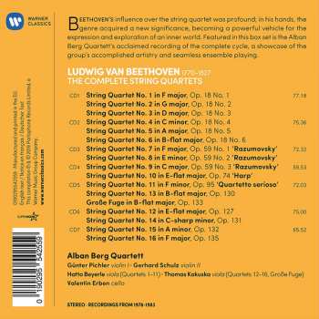 7CD/Set di cofanetti Ludwig van Beethoven: The Complete String Quartets