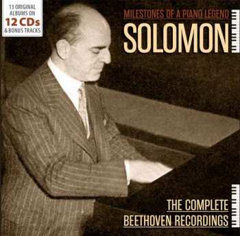 12CD/Set di cofanetti Solomon: The Complete Beethoven Recordings