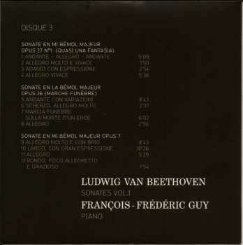 3CD/Set di cofanetti Ludwig van Beethoven: Sonates Vol.1