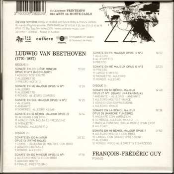 3CD/Set di cofanetti Ludwig van Beethoven: Sonates Vol.1