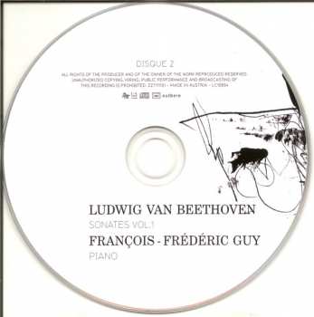 3CD/Set di cofanetti Ludwig van Beethoven: Sonates Vol.1
