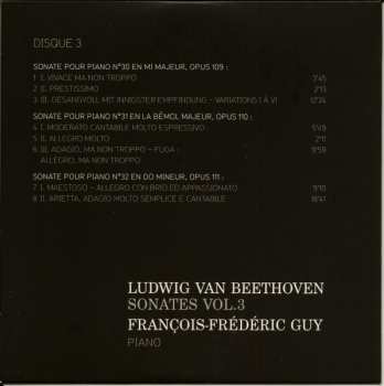 3CD/Set di cofanetti Ludwig van Beethoven: Sonates Vol.3