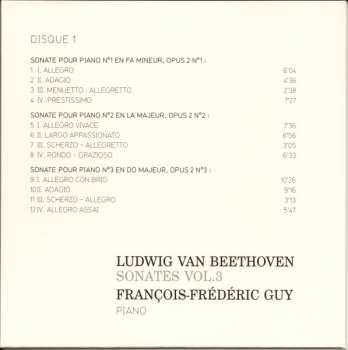 3CD/Set di cofanetti Ludwig van Beethoven: Sonates Vol.3