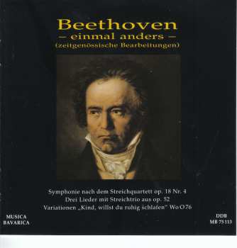 CD Ludwig van Beethoven: Streichquartett Nr.4 Für Orchester