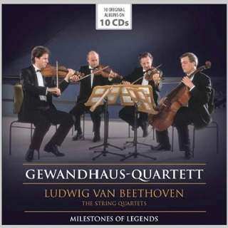 10CD Ludwig van Beethoven: Streichquartette Nr.1-16