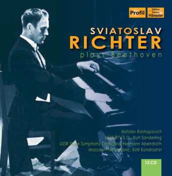 12CD/Set di cofanetti Ludwig van Beethoven: Sviatoslav Richter Plays Beethoven
