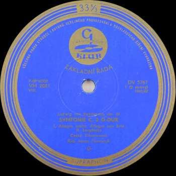 LP Ludwig van Beethoven: Symfonie Č. 2 D Dur, Op. 36