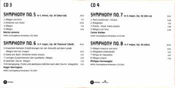 5CD/Set di cofanetti Ludwig van Beethoven: Symphonies 1-9 LTD