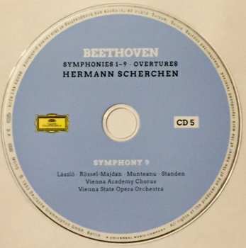 8CD/Set di cofanetti Ludwig van Beethoven: Symphonies 1-9 · Overtures