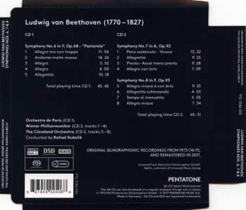 2SACD Ludwig van Beethoven: Symphonies Nos. 6, 7 & 8
