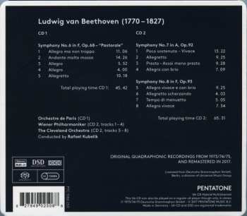 2SACD Ludwig van Beethoven: Symphonies Nos. 6, 7 & 8