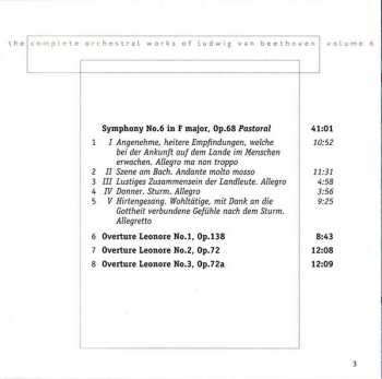 CD Ludwig van Beethoven: Symphony Number 6 ∙ Leonore Overtures