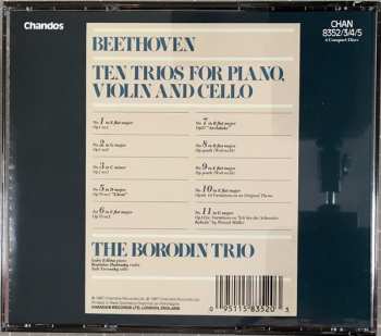 4CD Ludwig van Beethoven: Ten Trios For Piano, Violin And Cello