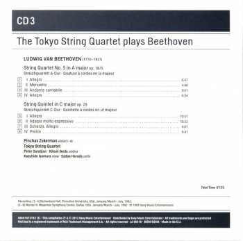 9CD/Set di cofanetti Ludwig van Beethoven: The Complete String Quartets