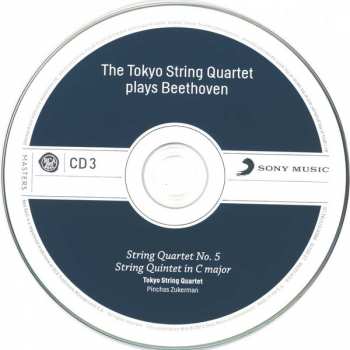9CD/Set di cofanetti Ludwig van Beethoven: The Complete String Quartets