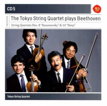 9CD/Set di cofanetti Ludwig van Beethoven: The Complete String Quartets