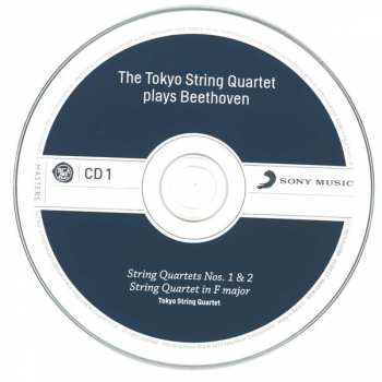 9CD/Set di cofanetti Ludwig van Beethoven: The Complete String Quartets