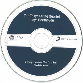9CD/Set di cofanetti Ludwig van Beethoven: The Complete String Quartets