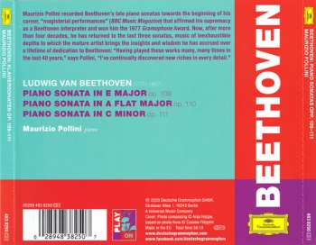 CD Ludwig van Beethoven: The Last Three Sonatas Opp. 109-111
