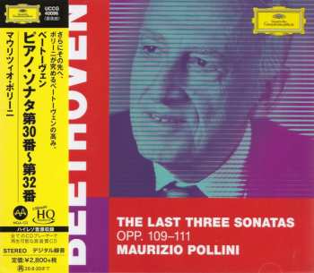 CD Ludwig van Beethoven: The Last Three Sonatas, Opp 109-111