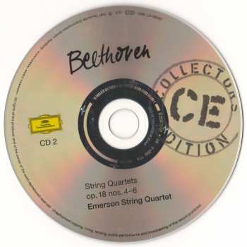 7CD/Set di cofanetti Ludwig van Beethoven: The String Quartets