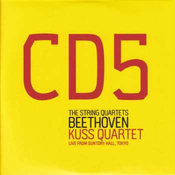 8CD/Set di cofanetti Ludwig van Beethoven: The String Quartets (Live From Suntory Hall, Tokyo)