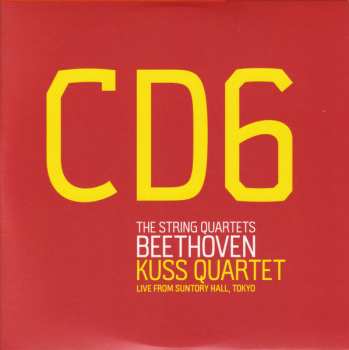 8CD/Set di cofanetti Ludwig van Beethoven: The String Quartets (Live From Suntory Hall, Tokyo)