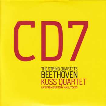 8CD/Set di cofanetti Ludwig van Beethoven: The String Quartets (Live From Suntory Hall, Tokyo)