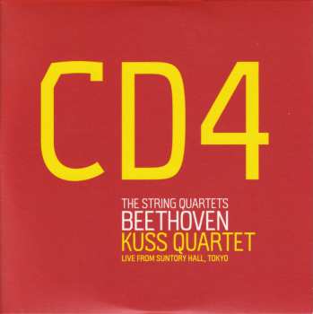 8CD/Set di cofanetti Ludwig van Beethoven: The String Quartets (Live From Suntory Hall, Tokyo)