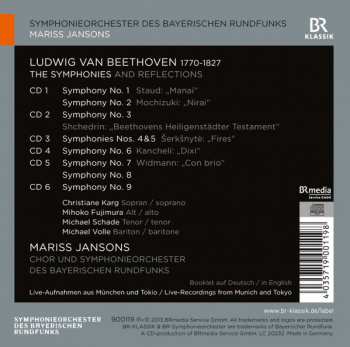 6CD/Set di cofanetti Ludwig van Beethoven: The Symphonies And Reflections