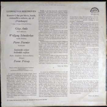 LP Ludwig van Beethoven: Koncert C Dur pro klavír, housle, violoncello a orchestr Op. 56