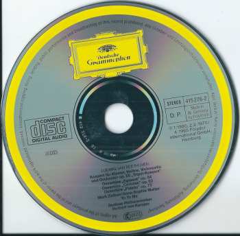 CD Ludwig van Beethoven: Tripelkonzert • Triple Concerto / Ouvertüren: Egmont • Coriolan • Fidelio