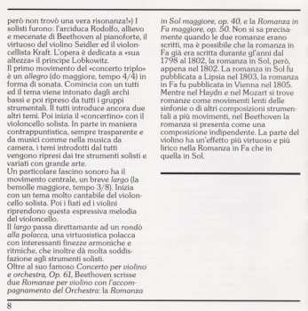 CD Ludwig van Beethoven: Tripelkonzert • Triple Concerto / Violinromanzen • Violin Romances Nos. 1 & 2