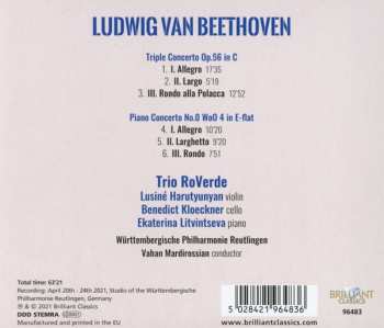 CD Ludwig van Beethoven: Triple Concerto; Piano Concerto No. 0