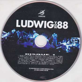 2CD Ludwig Von 88: Ludwig Von 88 Live - Houlala 3 L'Heureux Tour
