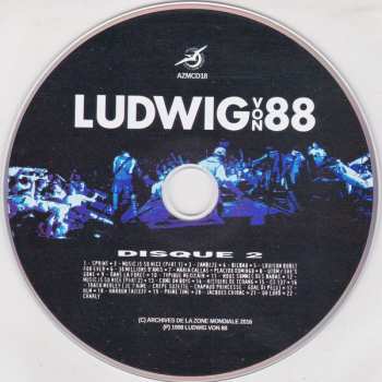 2CD Ludwig Von 88: Ludwig Von 88 Live - Houlala 3 L'Heureux Tour