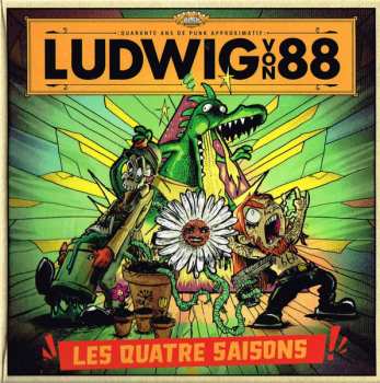 4CD/Set di cofanetti Ludwig Von 88: Les Quatre Saisons