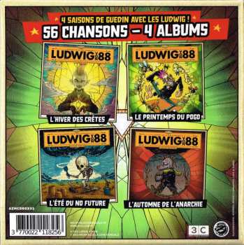 4CD/Set di cofanetti Ludwig Von 88: Les Quatre Saisons